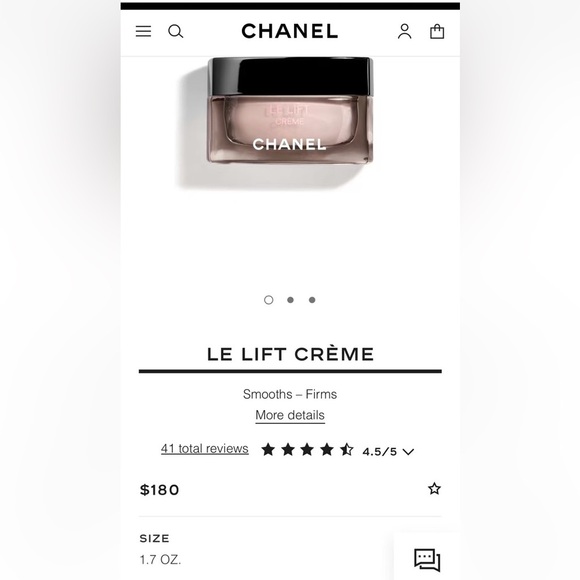 NEW 5xChanel LE LIFT CRÈME 5ML/Sample Size - Picture 2 of 3